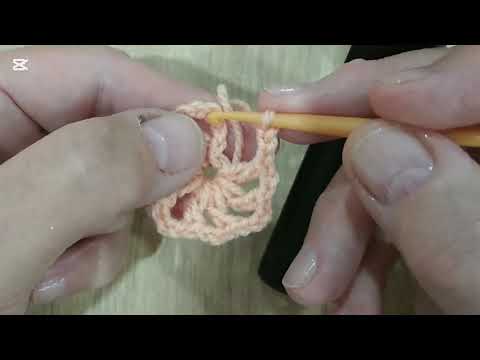 Видео: 1 часть.  Мотив вязания квадрата крючком. 