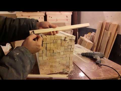 Видео: Изготовление верхней  планки на рамку улья