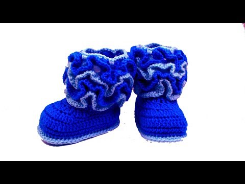Видео: Пинетки  сапожки крючком Василиса