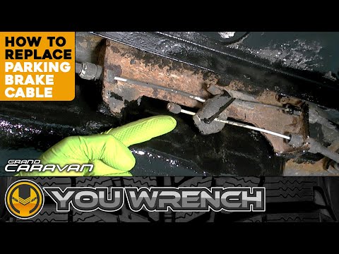 Видео: Как заменить трос стояночного тормоза — Grand Caravan (2008–2020) Town & Country