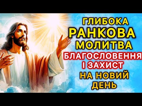 Видео: Ранкова молитва. Благословення і захист в новому дні. Довір свій день Богу, Він піклується про тебе!