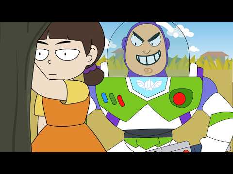 Видео: Анимация Brawl Stars Базз Лайтер в игре Squid Game 2