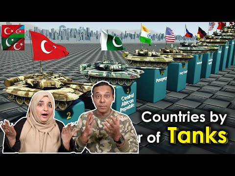 Видео: Ülkelere Göre Savaş Tankı Filosu Gücü 2023- Сountries by number of Tanks 2023 - Pakistani Reaction