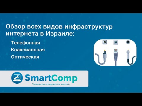 Видео: Домашний интернет в Израиле: инфраструктура