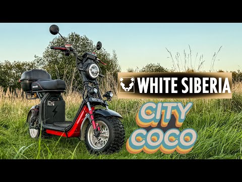 Видео: Крутой и большой электроскутер White Siberia Citycoco. Обзор и тест электротранспорта.