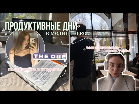 Видео: будни учёбы в медицинском, хочу отчислиться? распаковка покупок, посвящение в клубе, ранние подъёмы