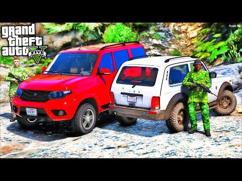 Видео: РЕАЛЬНЫЕ ПАЦАНЫ В GTA 5 - ЕДЕМ НА ОХОТУ НА ПАТРИОТЕ И НИВЕ В ЛЕС! ⚡ ГАРВИН