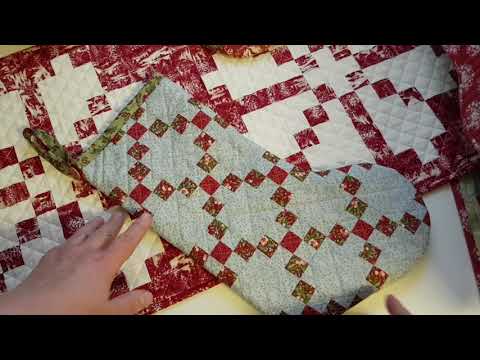 Видео: 203. Рукодельный микс 80/Дорожка  и сапожок в стиле пэчворк/вышивка и покупки