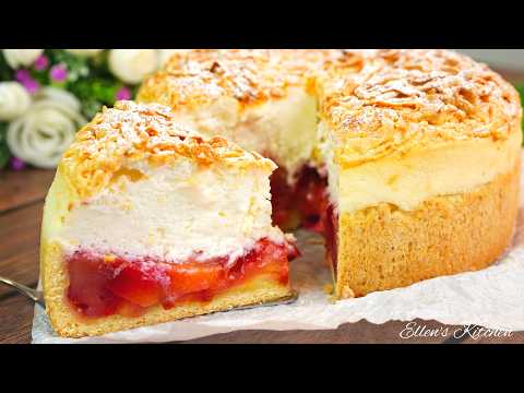 Видео: Невероятно простой пирог со сливами! Воздушный и очень вкусный сливовый пирог!