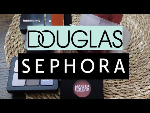 Видео: Косметические покупки. Douglas, Sephora. HUDA BEAUTY, Makeup Forever, Nars.