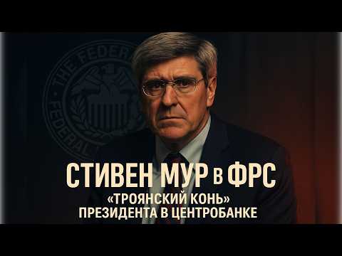 Видео: Стивен Мур в ФРС: "троянский конь" президента в Центробанке.