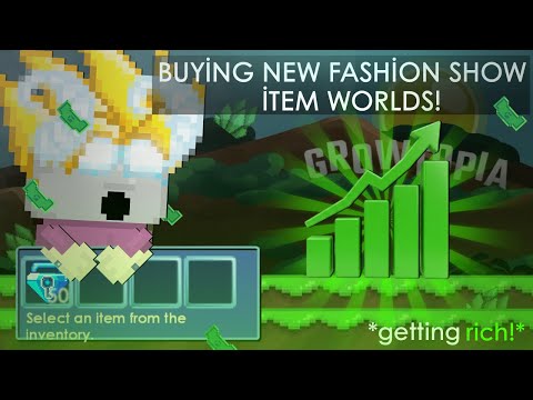Видео: GROWTOPIA ОГРОМНЫЕ ИНВЕСТИЦИИ 🤑📈📉⏳ (Куплено основных миров нового события)