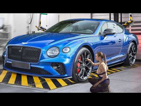 Видео: Как производятся роскошные BENTLEY: раскрыт секретный завод в Великобритании — процесс производст...