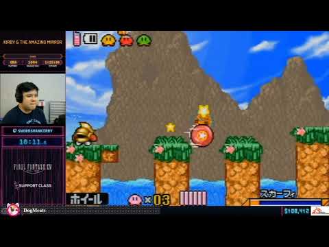 Видео: Kirby & The Amazing Mirror.  Официальный Русский Рестрим Summer Games Done Quick 2020