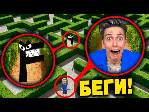 Видео: НЕ ЗАХОДИ В ЭТОТ ЛАБИРИНТ! Если увидишь там БУКВУ F, сразу беги!