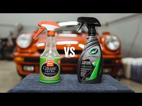 Видео: GRIOTS 3 в 1: гибридные решения керамического воска и Turtle Wax. Керамическое распыляемое покрытие.