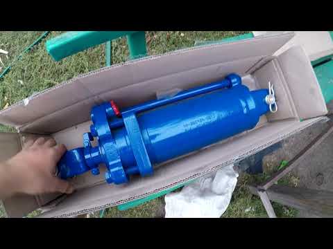 Видео: Накрылся силовой цилиндр ЦС 100. Купил новый Гидросила/The power cylinder broke. Replacement