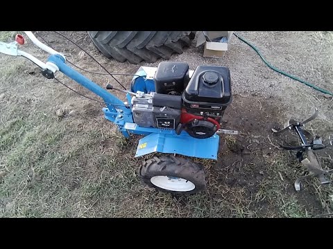 Видео: Мотоблок НЕВА МБ 2.Обслуживание.Вспашка фрезами.