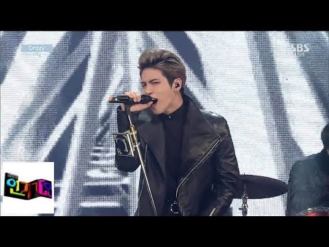 Видео: [JONGHYUN]] Crazy (Сумасшедший) @ Популярная песня Inkigayo 150215