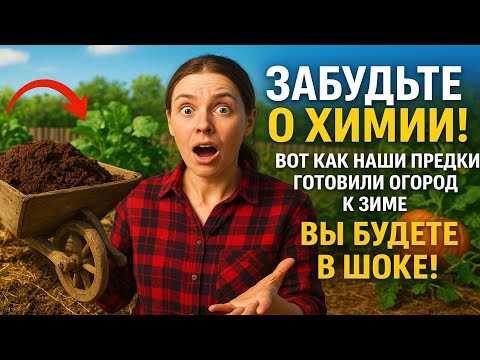 Видео: ЗАБУДЬТЕ О ХИМИИ! Вот как наши предки готовили огород к зиме (Вы будете в шоке!)