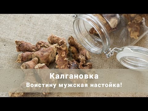 Видео: Калгановка. Воистину мужская настойка! Простой рецепт