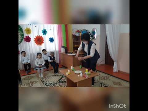 Видео: Көктем жырлары. Айтымбетова Базаркүл. Балабақшалар арасындағы семинар.