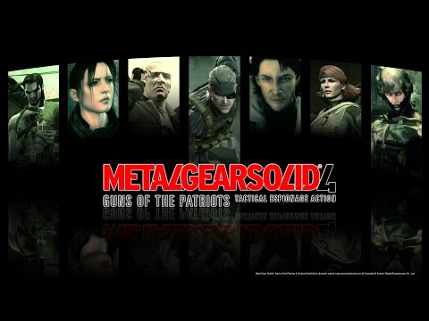 Видео: Metal Gear Solid 4 - The Movie [HD] Полный фильм