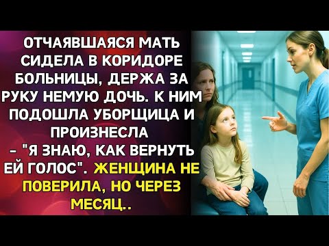 Видео: «Врачи сказали – невозможно»： Пожилая уборщица вернула девочке голос после немоты