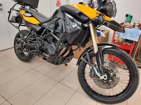 Видео: BMW F 800 GS  полное обслуживание