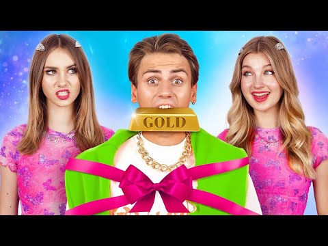 Видео: Хорошая Близняшка VS Плохая Близняшка || Популярная VS Непопулярная Сестра
