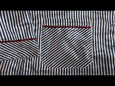 Видео: ❤️ 🇺🇦 Как Пошить НАКЛАДНОЙ КАРМАН с Кантом!! Швейные Секреты и Подсказки!!/Pocket!!