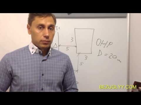 Видео: Обратная засечка по двум точкам.