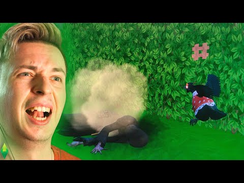 Видео: Курицы делают тебя бессмертным в Симс 4 Загородная жизнь