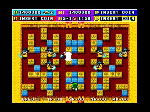 Видео: прохождение Dynablaster (ARCADE)