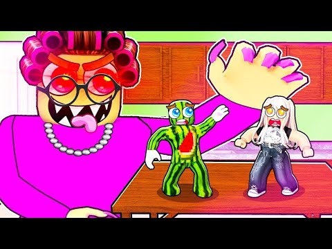 Видео: СТРАШНА БАБУСЯ ЗЛОВИЛА НАС У РОБЛОКСІ