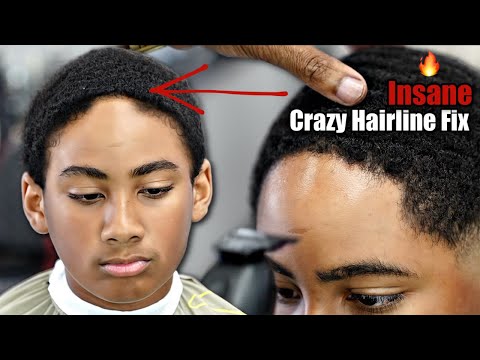 Видео: РУКОВОДСТВО ДЛЯ НАЧИНАЮЩИХ ПАРИКМАХЕРОВ: Как правильно исправить линию роста волос