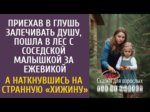 Видео: Сбежав в глушь, пошла в лес с соседской малышкой за ежевикой… А наткнувшись на странную «хижину»…