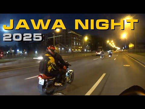 Видео: Jawa Night 2025 | Ночная катка по Питеру