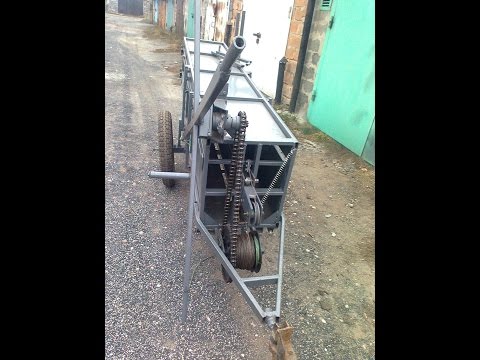 Видео: Пресс для сена самодельный.