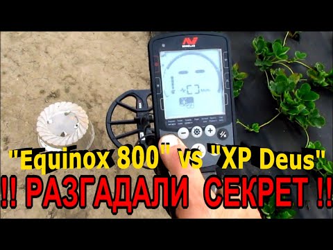 Видео: Секрет Эквинокса Разгадан! Тест на Стопку Монет "Equinox 800" vs "XP Deus".