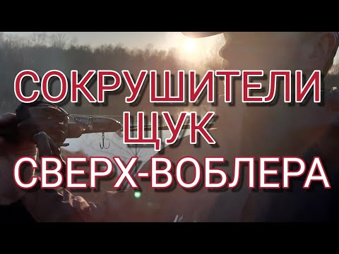Видео: Сокрушители щук | ТАКИХ ВОБЛЕРОВ ВЫ НЕ ВИДЕЛИ | сверх воблера
