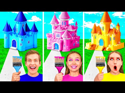 Видео: Домики Одного Цвета Челлендж | Смешные Cитуации от Funny Funny