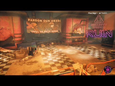 Видео: ЧТО СЛУЧИЛОСЬ С ПИЦЦА-ПЛЕКСОМ — НАШЛИ МАСКУ ВАННИ ► FIVE NIGHTS AT FREDDY'S: SECURITY BREACH RUIN #1