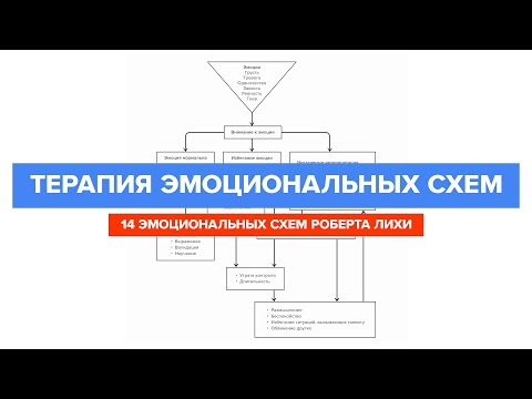 Видео: 14 Эмоциональных Схем — «Мета-эмоциональная» терапия Р. Лихи (Ярослав Исайкин)