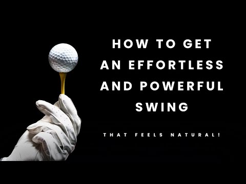 Видео: Получите легкий на вид и по ощущениям свинг без технических размышлений