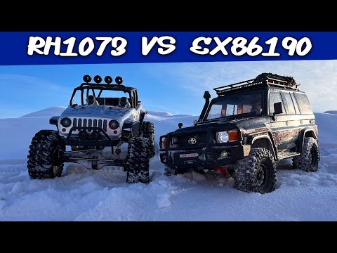 Видео: Зимний тест RGT EX86190 и Remo Hobby RH1073