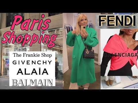 Видео: PARIS : Большой 💰Шоппинг 🔥Valentino /FENDI /Prada/  Loewe/ BALMAIN / YSL/  LV/ ALAIA/ BALENCIAGA/