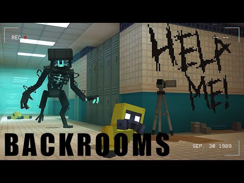 Видео: Майнкрафт карта ХОРРОР «BACKROOMS»