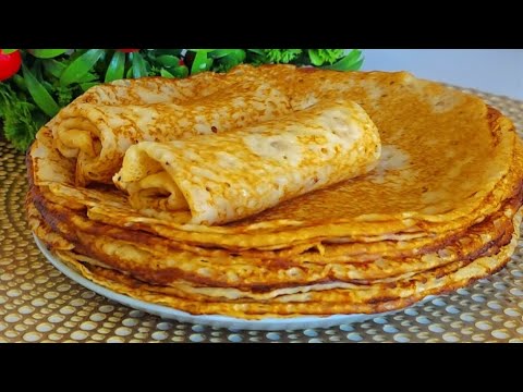 Видео: Блины "ШЕСТЬСОТ".Я 1,5 ГОДА искала этот рецепт!!! Теперь готовлю только к БОЛЬШИМ праздниками!