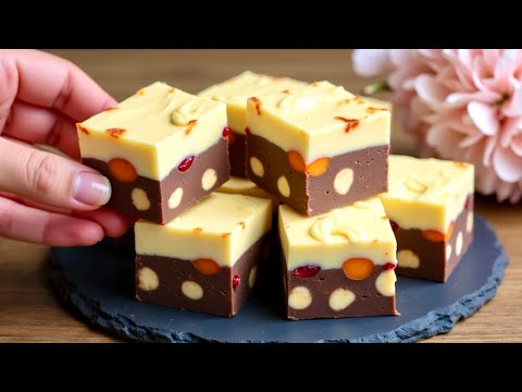Видео: Самый быстрый домашний шоколадный десерт без выпечки! Нет муки или желатина!
